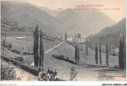 AGEP3-64-0212 - Les Basses-pyrénées - Haute Vallée D'aspe - Village Et Bassin - D'URDOS - Oloron Sainte Marie