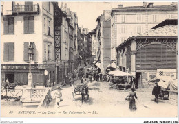AGEP3-64-0220 - BAYONNE - Les Quais - Rue Poissonnerie - Bayonne