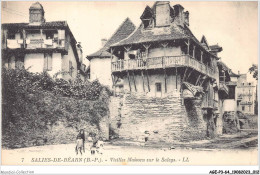 AGEP3-64-0199 - SALIES-DE-BEARN - Vieilles Maisons Sur Le Saleys - Salies De Bearn