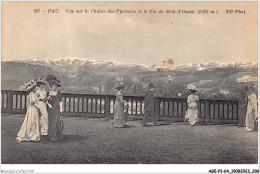 AGEP2-64-0190 - PAU - Vue Sur La Chaîne Des Pyrénées Et Le Pic Du Midi D'ossau  - Pau