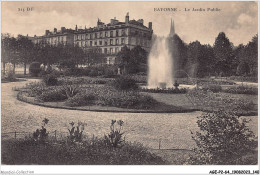 AGEP2-64-0157 - BAYONNE - Le Jardin Public - Bayonne