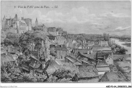 AGEP2-64-0130 - Vue De - PAU - Prise Du Parc - Pau