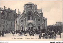 AGEP2-64-0114 - BIARRITZ-MODERNE - église Ste-eugénie - Sortie De La Messe - Biarritz