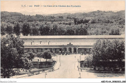 AGEP2-64-0091 - PAU - La Gare Et La Chaîne Des Pyrénées - Pau