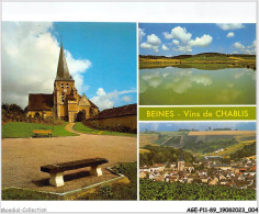 AGEP11-89-0938 - BEINES - CHABLIS - Le Village - Son église - Son Lac - Ses Vins De Chablis - Chablis