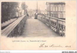 AGEP8-89-0812 - LAROCHE - Yonne - La Passerelle Sur Le Canal - Laroche Saint Cydroine