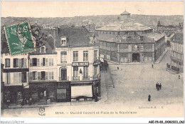 AGEP8-89-0716 - SENS - Marché Couvert Et Place De La République - Sens