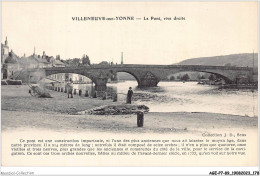 AGEP7-89-0670 - VILLENEUVE-sur-YONNE - Le Pont - Rive Droite - Villeneuve-sur-Yonne