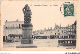 AGEP7-89-0638 - AVALLON - Yonne - Place Vauban - Avallon