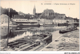 AGEP7-89-0619 - AUXERRE - L'église St-germain Et L'hôpital - Auxerre