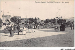 AGEP7-89-0621 - Exposition Nationale - D'AUXERRE - Les Jardins - Auxerre