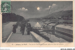 AGEP6-89-0560 - JOIGNY - La Nuit - Vue Sur La Côte Saint-jacques - Prise Du Quai De La Butte - Joigny