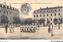 AGEP6-89-0509 - AUXERRE - Scène De Caserne - Intérieur De La Caserne - Pendant L'exercice - Auxerre