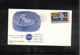 USA 1969 Space / Weltraum - Apollo 12 Splashdown - Recovery By USS HORNET Interesting Cover - United States