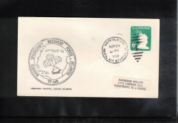 USA 1969 Space / Weltraum - Apollo 12 - Manned Spacecraft Recovery Force Atlantic TF-140 Interesting Cover - Etats-Unis