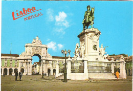 COMMERCE SQUARE, LISBON, PORTUGAL.. UNUSED POSTCARD My2 - Lisboa