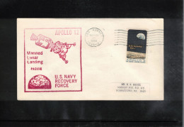 USA 1969 Space / Weltraum - Apollo 12 - US Navy Recovery Force Pacific USS HORNET Interesting Cover - USA