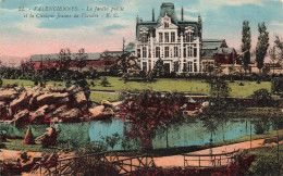 FRANCE - Valenciennes - Le Jardin Public Et La Clinique Jeanne De Flandre - EC - Colorisé - Carte Postale Ancienne - Valenciennes