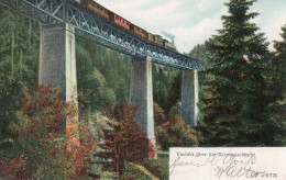 VIADUKT ÜBER DIE RAVENNASCHLUCHT - CARTOLINA FP SPEDITA NEL 1905 - Hinterzarten