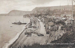 SIDMOUTH From Salcombe Cliffs - Card In Very Good Condition ! - Other & Unclassified