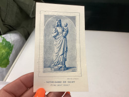 Image Pieuse Et Religieuse Image Religieuse 1900 Notre-Dame De Salue Au Cœur Immaculé De Marie - Devotion Images