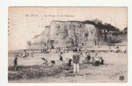 CPA 76 . Puys . La Plage Et Les Falaises . 1926 - Autres & Non Classés