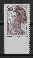 Liberté De Delacroix N° 2243b (papier Whiley) Bdf ** TTBE - Cote Y&T 2024 De 6,00 € - 1982-1990 Vrijheid Van Gandon