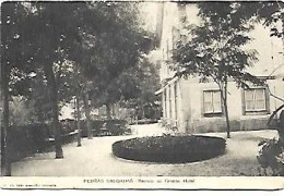 Portugal & Marcofilia, Pedras Salgadas, Recreio Do Grande Hotel, Ed. Anna Magalhaes Rodrigues, Lisboa 1916 (44567) - Other & Unclassified