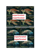 Azerbaijan 2024 CEPT EUROPA Underwater Fauna & Flora 4 X 4 Stamps From Sheets IMPERFORATED / UNPERFORATED - 2024
