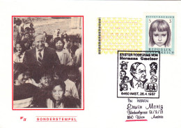 AUSTRIA POSTAL HISTORY / HERMANN GMEINER, 26.04.1987 - Briefe U. Dokumente