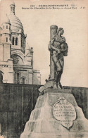 FRANCE - Paris Montmartre - Statue Du Chevalier De La Barre - Armand Bloch - Carte Postale Ancienne - Statue