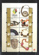 Portugal Madeira 2016 "Lubrapex 50 Years" Condition MNH  Mundifil #4676-4681 (mainsheet) - Nuovi