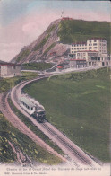 Rocher De Naye VD, Gare Et Hôtel, Chemin De Fer Et Train à Vapeur (1342) - Autres & Non Classés