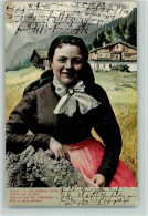 10539807 - Trachten / Brauchtum Bayern AK 1906 - Spruch - Costumi
