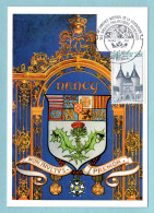 Carte Maximum 1986 - Nancy - Congrès National De La Fédération Des Sociétés Philatéliques YT 2419 - 54 Nancy - 1980-1989