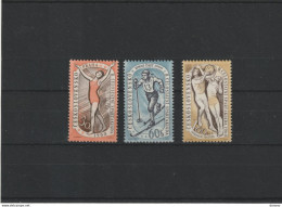 TCHECOSLOVAQUIE 1960 Gymnastique, Ski, Basket-ball Yvert 1059-1061, Michel 1176-1178 NEUF** MNH Cote 4,50 Euros - Unused Stamps