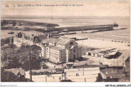 AGFP5-62-0485 - BOULOGNE-SUR-MER - Panorama De La Plage Et Du Casino  - Boulogne Sur Mer