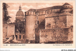 AGFP5-62-0496 - BOULOGNE-SUR-MER - Le Château Et La Cathédrale  - Boulogne Sur Mer