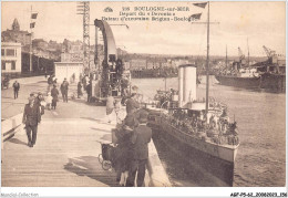 AGFP5-62-0476 - BOULOGNE-SUR-MER - Départ Du Devonia - Bateau D'excursion Brigton-boulogne  - Boulogne Sur Mer