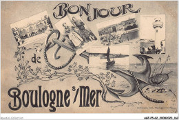 AGFP5-62-0479 - BOULOGNE-SUR-MER - Bonjour  - Boulogne Sur Mer