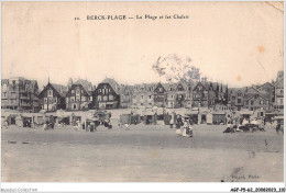 AGFP5-62-0453 - BERCK-PLAGE - La Plage Et Les Chalets  - Berck