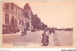 AGFP5-62-0448 - BERCK-PLAGE - L'esplanade Et Le Casino  - Berck