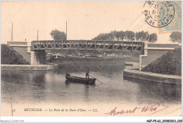 AGFP5-62-0408 - BETHUNE - Le Pont De La Ggare D'eau  - Bethune