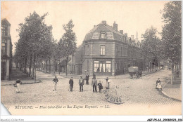 AGFP5-62-0405 - BETHUNE - Place Saint-eloi Et Rue Eugène Haynaut  - Bethune