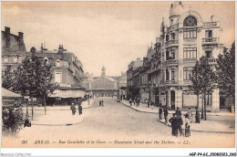 AGFP4-62-0323 -  ARRAS - Rue Gambetta Et La Gare  - Arras