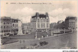 AGFP4-62-0326 - ARRAS - Place De La Gare - Monument Aux Morts  - Arras