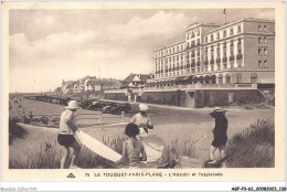 AGFP3-62-0272 - LE TOUQUET PARIS-PLAGE - L'atlantic Et L'esplanade  - Le Touquet