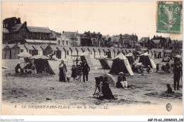 AGFP3-62-0268 - LE TOUQUET PARIS-PLAGE - Sur La Plage  - Le Touquet