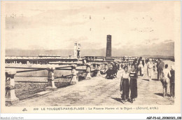 AGFP3-62-0257 - LE TOUQUET PARIS-PLAGE - La Piscine Marine Et La Digue  - Le Touquet