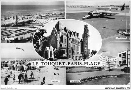 AGFP3-62-0229 - LE TOUQUET PARIS-PLAGE - La Piscine - L'aédrome - La Plage - Le Remblai  - Le Touquet